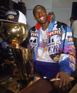 Kobe Bryant 3 Peat Leather Jacket