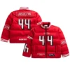 Kyle Juszczyk San Francisco 49ers Off Season Player Red Puffer Jacket