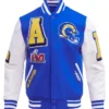 Los Angeles Rams Mashup Varsity Jacket