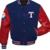 MLB-Texas-Rangers-Blue-and-Red-Varsity-Jacket