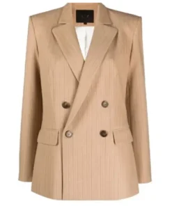 Alternative view of Martha Madison Days Of Our Lives Brown Blazer