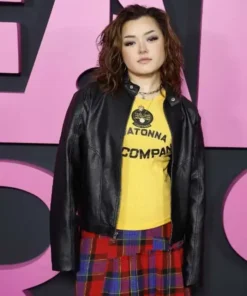 Mean Girls Movie Event Lizzy Yu Leather Jacket
