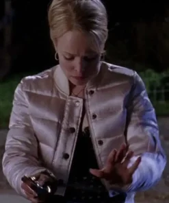 Mean Girls Rachel McAdams Pink Puffer Jacket