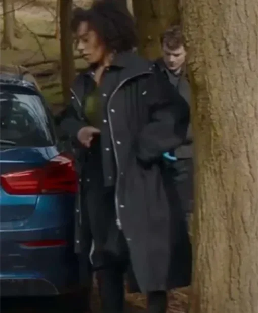 Missing You Rosalind Eleazar Black Coat