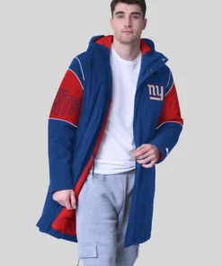 New York Giants Starter Dynasty Polyfill Stadium Blue Jacket