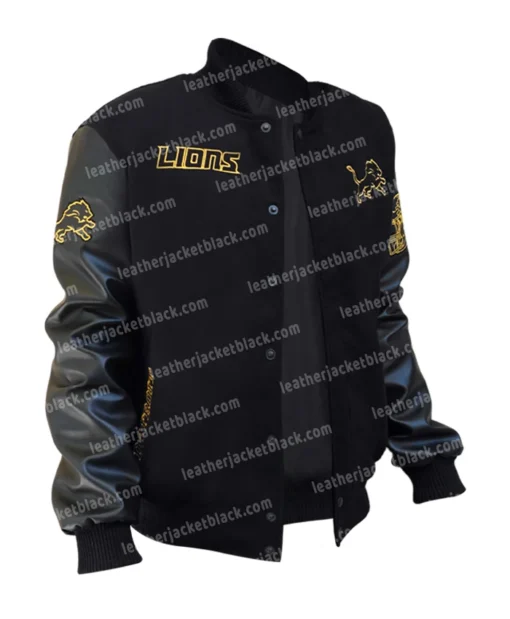 Nfl Detroit Lions Varsity Jacket