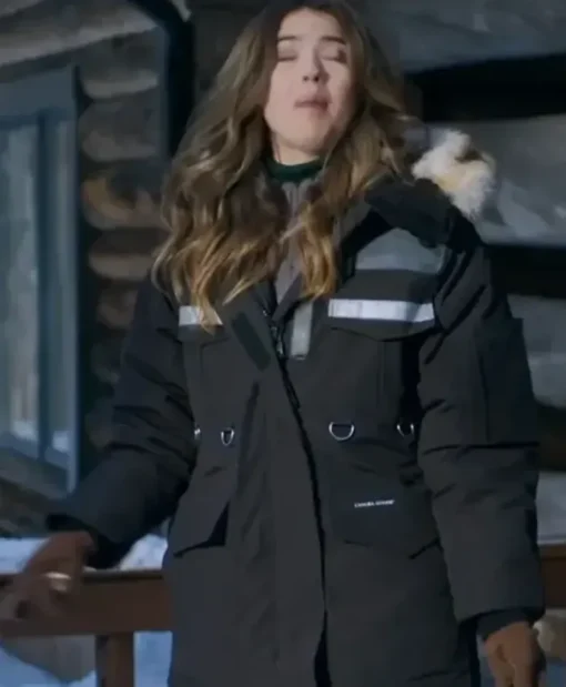 Nichole-Sakura-The-Finnish-Line-Black-Hooded-Jacket