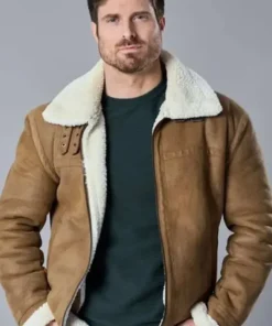 Noah-Falling-Like-Snowflakes-Brown-Shearling-Jacket