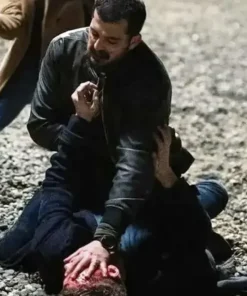 Phoenix-Raei-The-Night-Agent-Leather-Jacket