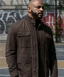 Power Book II Ghost S02 Lorenzo Tejada Brown Jacket