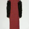 Rita Ora Dick Clark’s New Year’s Rockin Eve Checkered Coat