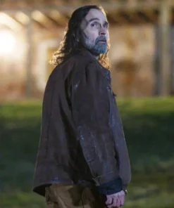 Round The Decay Phil Duran Leather Brown Jacket For Sale