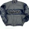 SAU-Athletics-Ole Skoo-Grey-Wool-Letterman-Jacket