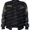 Shop Now Nfl Detroit Lions Black Letterman Varsity Jacket