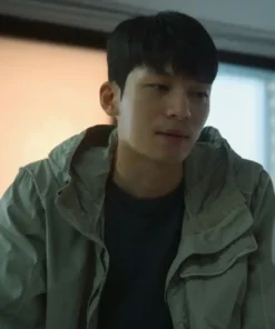 Squid Game Hwang Jun Ho Hooded Jacket