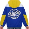 Stegaro Blue And Yellow Zip Jacket
