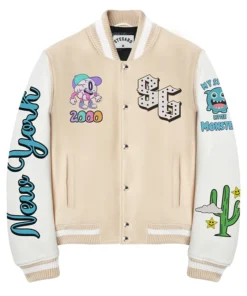Stegaro Mascot Varsity Jacket