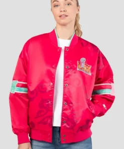 Super Bowl LIX Interception Starter Varsity Jacket