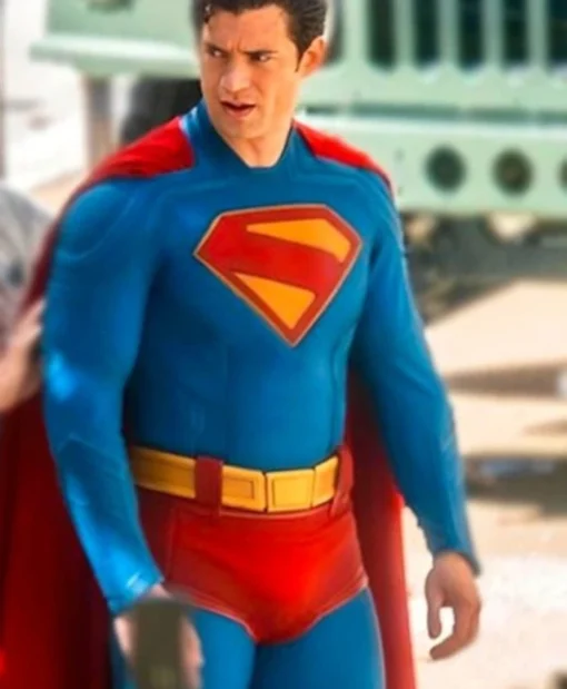 Superman David Corenswet Blue Jacket