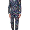 Thanksgiving Las Vegas Print Suit for Men