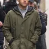 The Amateur 2025 Rami Malek Green Jacket