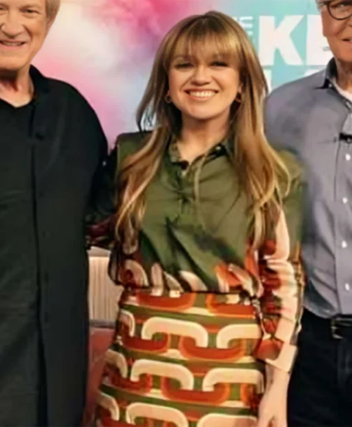 The Kelly Clarkson Show 2025 Kelly Clarkson Geometric Shirt