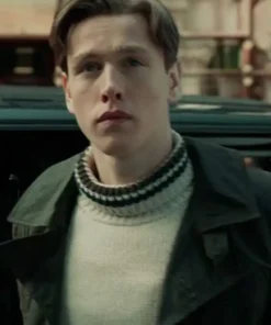 The King’s Man Conrad Black Lapel Collar Jacket