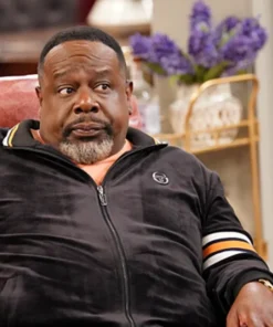 The Neighborhood S07 Calvin Black Track Jacket