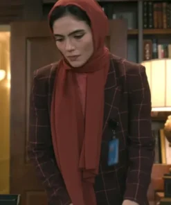 The Night Agent Noor Taheri Coat