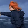 The Outrun 2024 Saoirse Ronan Blue Jacket