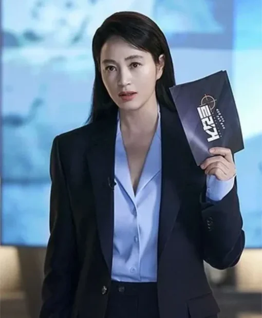 Unmasked 2025 Oh So-ryong Black Blazer