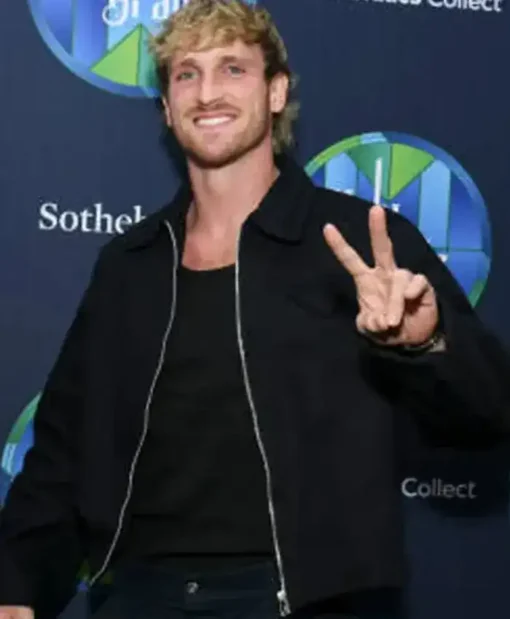WWE Wrestler Logan Paul Black Jacket
