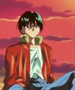 Yusuke Urameshi Yuyu Hakusho Cotton Zipper Jacket