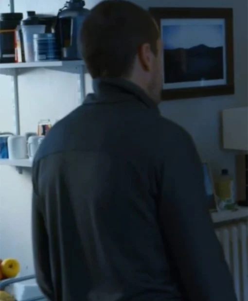 Ad Vitam 2025 Guillaume Canet Grey Jacket