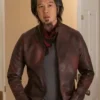 American Born Chinese 2023 Bull Demon Brown Jacket