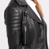 Andrea Women Black Leather Jacket