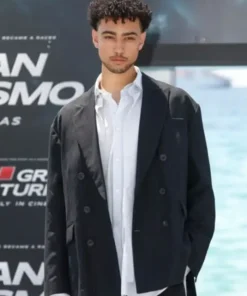 Archie Madekwe Gran Turismo 2023 Jann Mardenborough Black Blazer