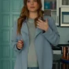 Based On A True Story 2023 Kaley Cuoco Blue Coat