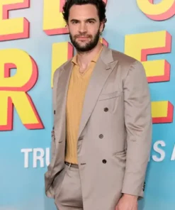 Based On A True Story Tom Bateman Grey Suit