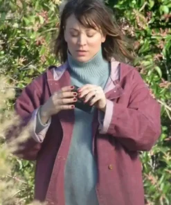 Based on a True Story 2023 Ava Bartlett Maroon Jacket