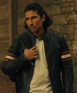 Black Mirror S06 Danny Ramirez Leather Jacket