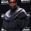 Buy Now Apple Music Super Bowl LIX Halftime Show Conference Kendrick Lamar Black Oversized Jacket For Unisex