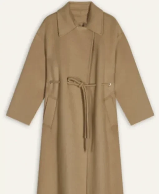 Buy Now Camryn Grimes TV-Series The Young And The Restless 2025 Mariah Copeland Beige Wool Coat For Unisex
