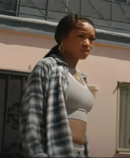 Buy Now Dreux Movie One of Them Days 2025 Keke Palmer Checked Shirt For Unisex