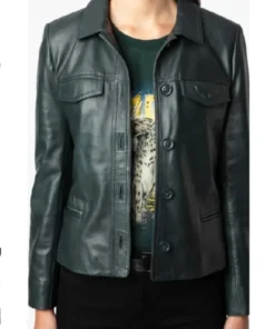 Buy Now Javicia Leslie TV-Series High Potential Season 01 Daphne Black Leather Jacket For Unisex