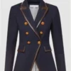Buy Now Katja Vanderhoff TV-Series Going Dutch 2025 Catherine Tate Blue Blazer For Unisex