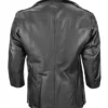 Buy Now NYPD Double Breasted Black Leather Jacket For Men And Women