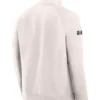 Buy Now Ohio State Buckeyes Fleece Pullover White Jacket For Unisex