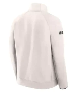 Buy Now Ohio State Buckeyes Fleece Pullover White Jacket For Unisex