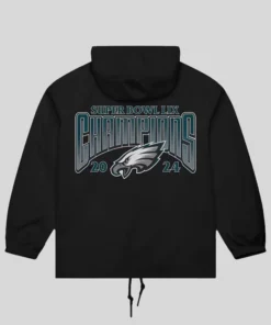 Buy Now Philadelphia Eagles Mitchell And Ness Super Bowl LIX Champions Full-Snap Jacket For Unisex